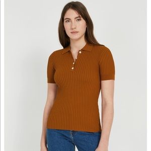 Short Sleeved Sweater Polo